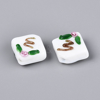 Handmade Lampwork Beads LAMP-T022-26B-1