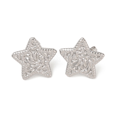 Non-Tarnish 304 Stainless Steel Stud Earrings for Women EJEW-L272-028P-01-1