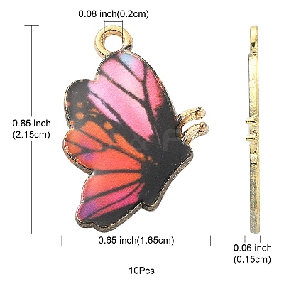 Printed Alloy Pendants FIND-YW0001-70F-1