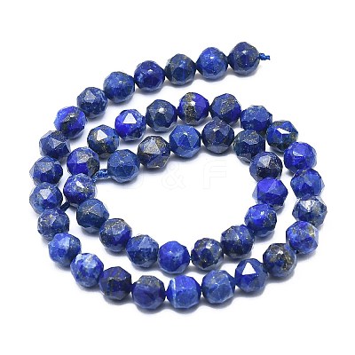 Natural Lapis Lazuli Beads Strands G-F715-006-1