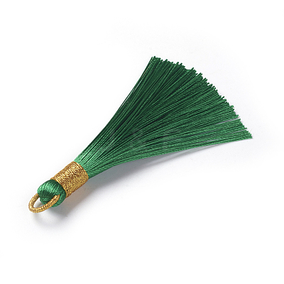 Polyester Tassel Pendants FIND-I009-D23-1