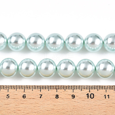 Glass Pearl Beads Strands HY-G002-01F-12-1
