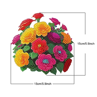 Flower DIY Diamond Painting Kit PW-WG7897E-01-1
