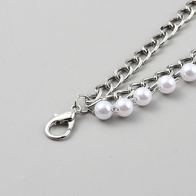 Iron Chain Boot Strap Chains AJEW-WH20121-21-1