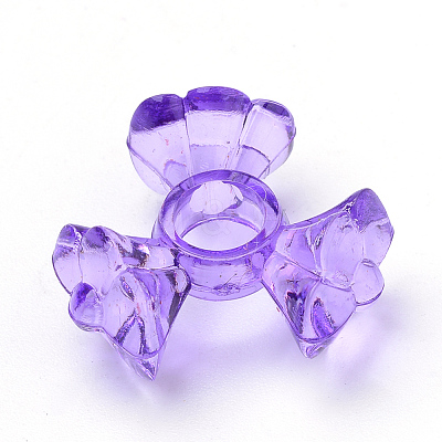 Transparent Acrylic Beads TACR-S124-M-1