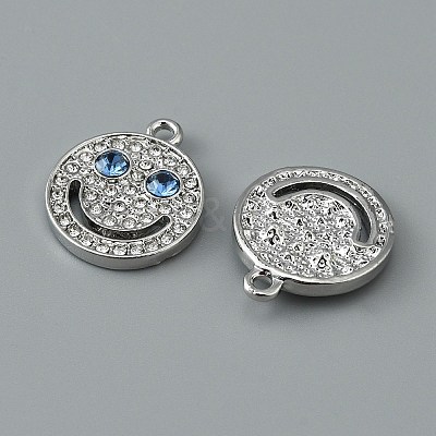 Alloy Rhinestone Pendants FIND-WH0110-451P-1