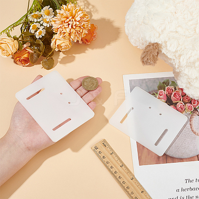 Plastic Card Holder AJEW-WH0473-36B-1