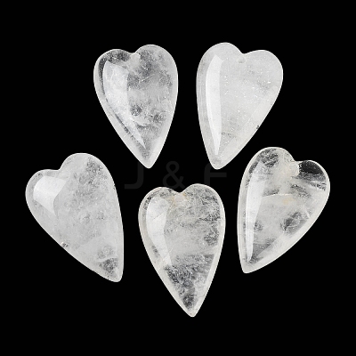 Natural Quartz Crystal Pendants G-D087-02B-1