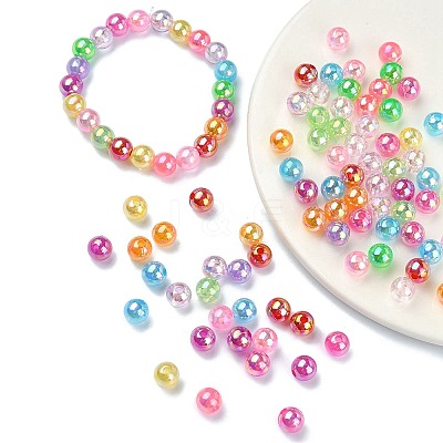 Transparent Acrylic Beads MACR-YW0002-90A-M-1