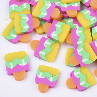 Handmade Polymer Clay Cabochons CLAY-R087-05-1