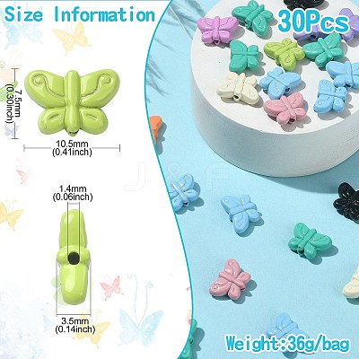 Spray Painted Alloy Beads FIND-CJ0001-46A-1