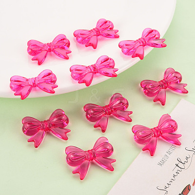 Transparent Acrylic Beads TACR-S154-56B-906-1
