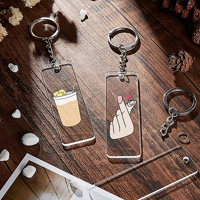 DIY Keychain Making DIY-BC0010-81P-1