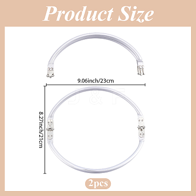 2Pcs Aluminum Flex Frames FIND-BBC0005-30-1