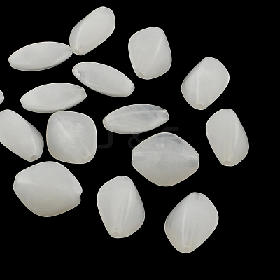 Rhombus Imitation Gemstone Acrylic Beads OACR-R037A-30-1