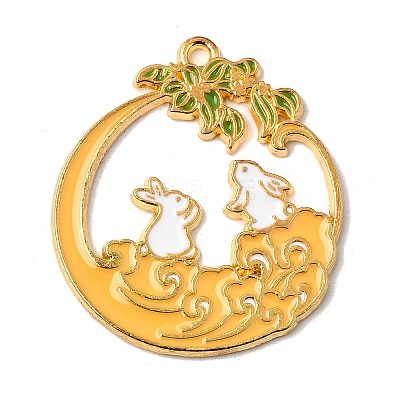 Alloy Enamel Pendants AL-CBAF9DF-05B-1