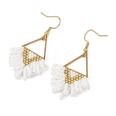 304 Stainless Steel Dangle Earrings EJEW-MZ00806-1