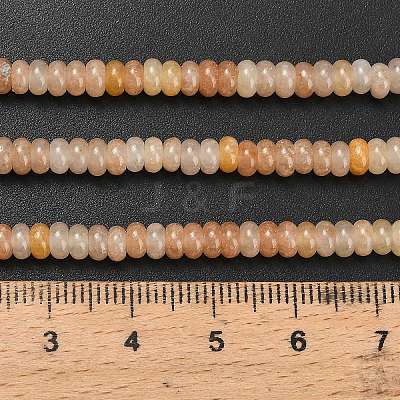 Natural Aventurine Beads Strands G-L635-A03-4x2mm-01-1