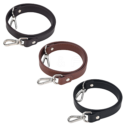 3Pcs 3 Colors PU Leather Bag Straps FIND-WR0003-42-1