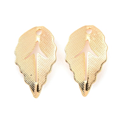 Rack Plating Brass Pendants KK-M261-23G-1