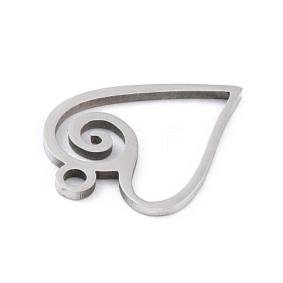 Non-Tarnish 201 Stainless Steel Pendants STAS-K003-08P-1