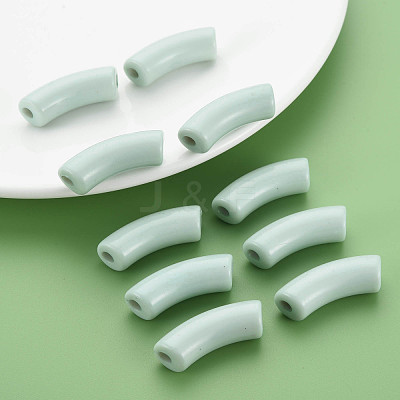 Opaque Acrylic Beads MACR-S372-001B-13-4405-1