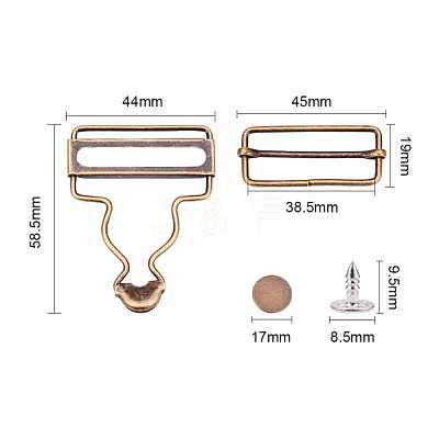 Adjustable Iron Buckle PH-IFIN-G079-03-1