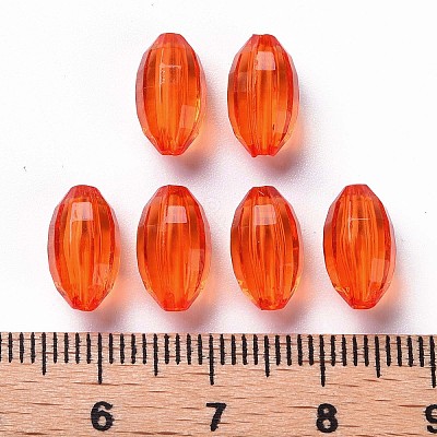 Transparent Acrylic Beads TACR-S154-30B-726-1