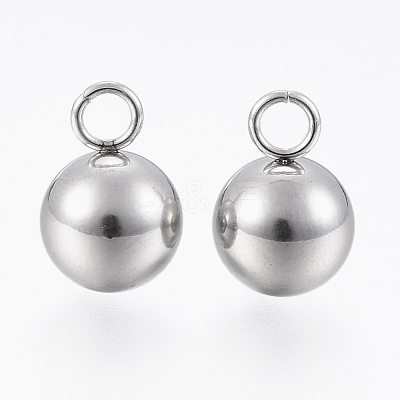 Tarnish Resistant 304 Stainless Steel Charm STAS-E146-01D-P-1