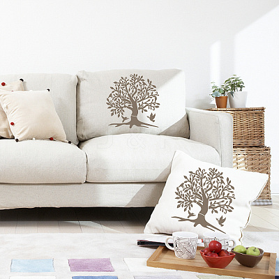 PET Plastic Drawing Painting Stencils Templates DIY-WH0244-209-1
