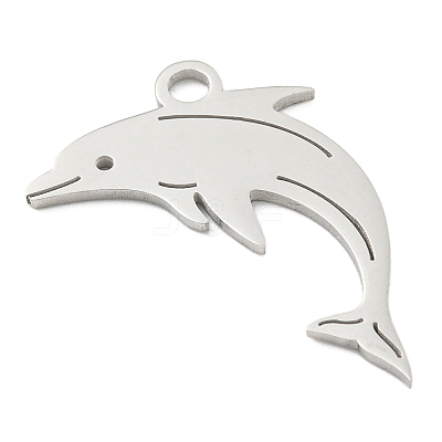 Non-Tarnish 304 Stainless Steel Pendants STAS-B056-10P-02-1