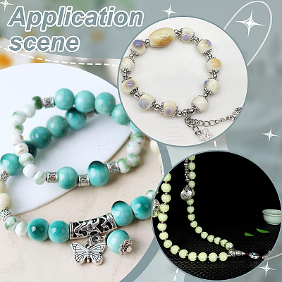 300Pcs 15 Style Tibetan Style Alloy Bead Caps FIND-GO0002-02-1