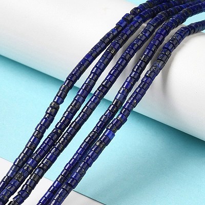 Natural Lapis Lazuli Dyed Beads Strands G-E612-A06-1