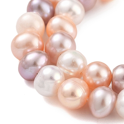Natural Cultured Freshwater Pearl Beads Strands PEAR-C003-12J-1