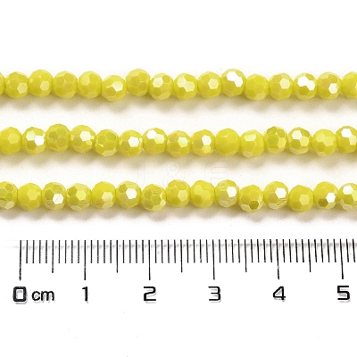 Opaque Glass Beads Stands LS-EGLA-A035-P4mm-B04-1
