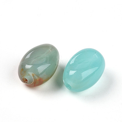Transparent Acrylic Beads TACR-T028-38H-1