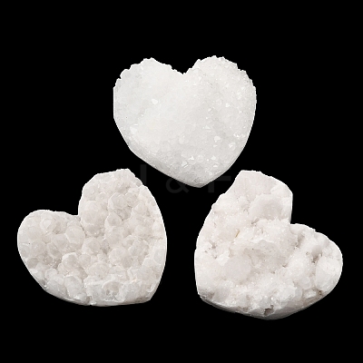 Heart Natural Quartz Crystal Cluster Display Decoration GG-CBAB5C4-01-1