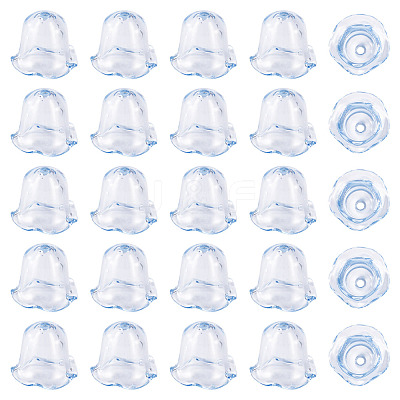 30Pcs Acrylic Bead Caps for Wind Chimes Making TACR-TA0001-69D-1