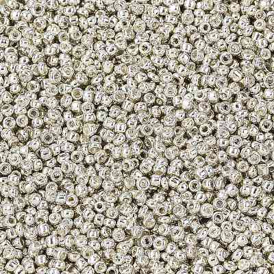 12/0 Electroplate Glass Seed Beads SEED-Q003-S-1