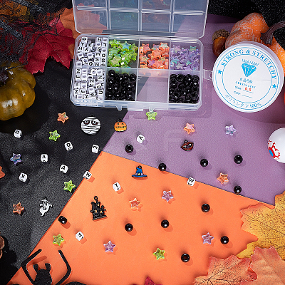 DIY Halloween Bracelet Making Kit DIY-PH0008-85-1