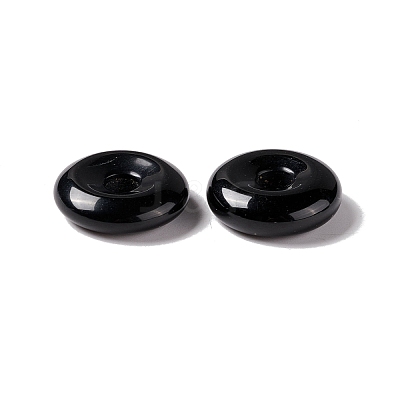 Natural Obsidian Pendants G-E135-03F-1