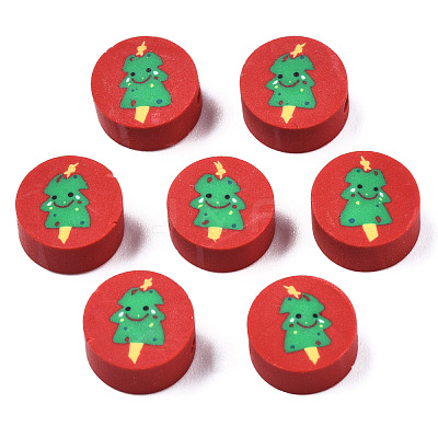 Handmade Polymer Clay Beads CLAY-N007-013-1