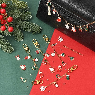 Christmas DIY Bag Pruse Chain Making Kit DIY-FS0010-38-1