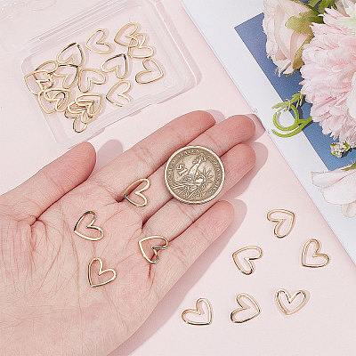 30Pcs Brass Linking Rings KK-BBC0001-60-1