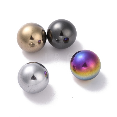 Non-magnetic Synthetic Hematite Beads G-G856-01-1