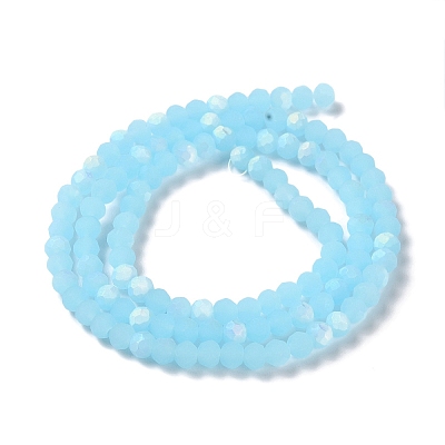 Imitation Jade Glass Beads Strands LS-EGLA-A034-J4mm-MB06-1
