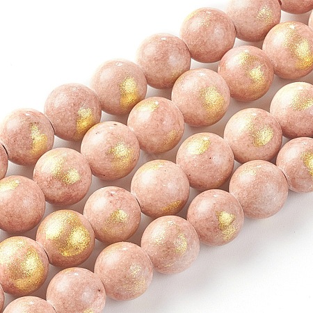 Natural Jade Beads Strands X-G-F670-A22-8mm-1