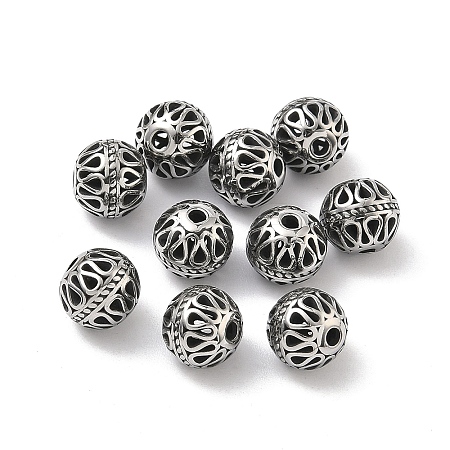 Retro 316 Surgical Stainless Steel Beads STAS-L307-17AS-06-1