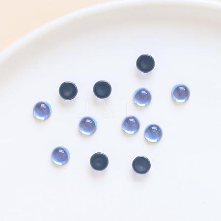 Translucent Resin Cabochons BAPE-PW0002-12E-1