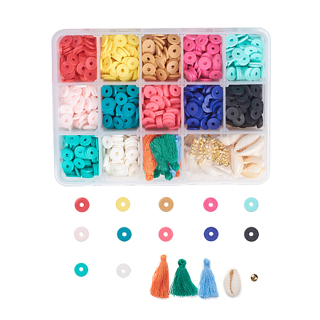 DIY Jewelry Kit CLAY-JP0001-05A-1